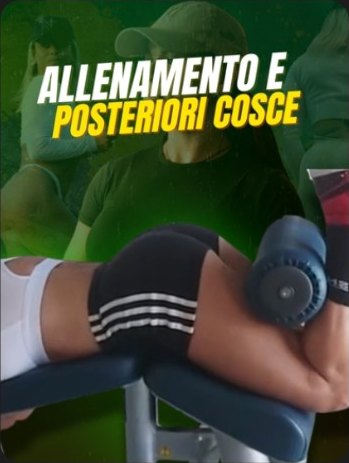 Piattaforma Glutei10X: Allenamento E · Posteriori cosce